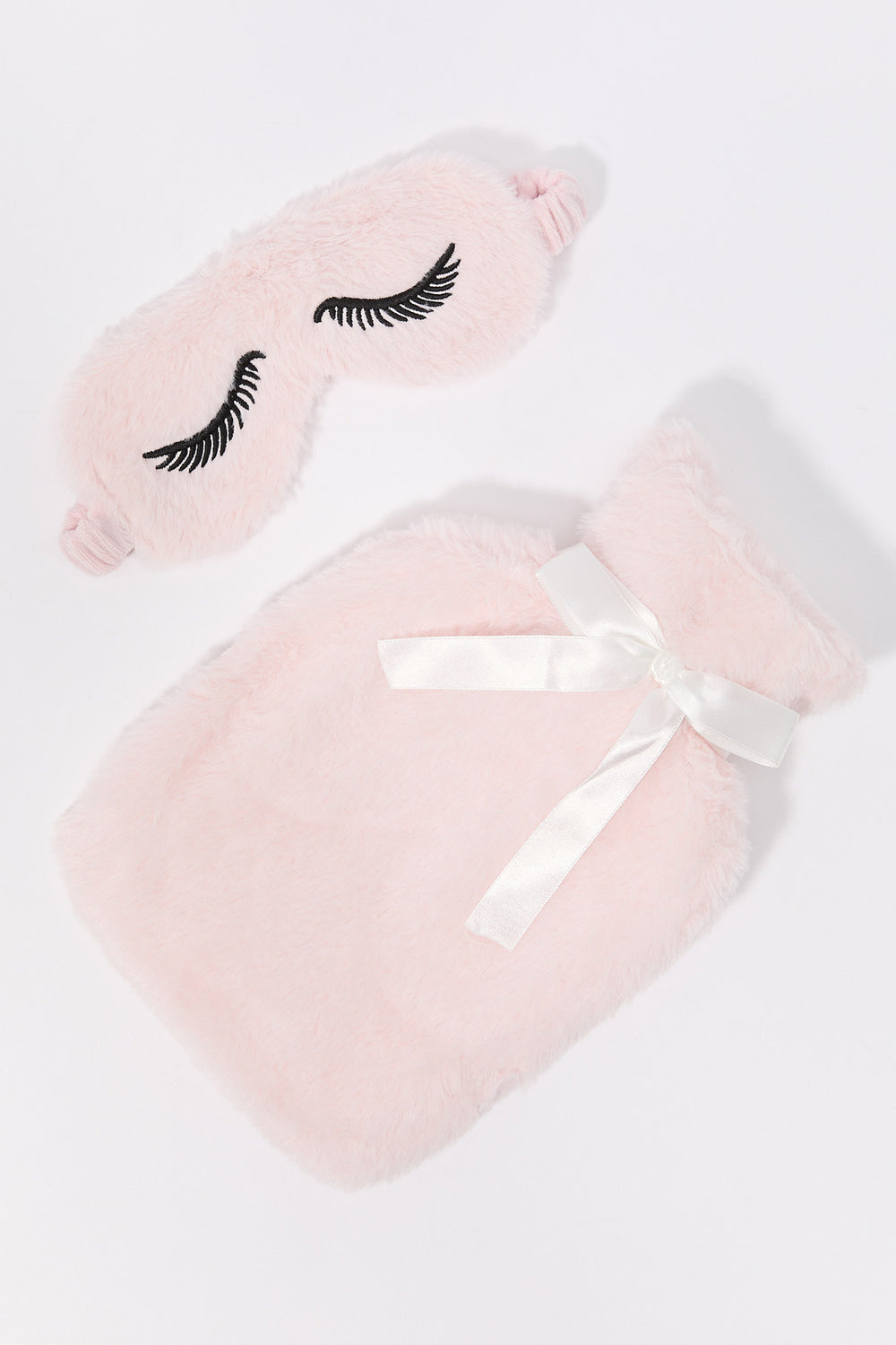 Hot Water Bottle Plush Cover & Eye Mask Gift Set (2 Pcs) Hot Water Bottle Plush Cover & Eye Mask Gift Set (2 Pcs) 7