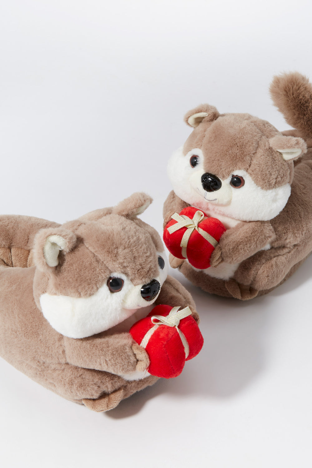 Plush 3D Squirrel Slipper Plush 3D Squirrel Slipper 1