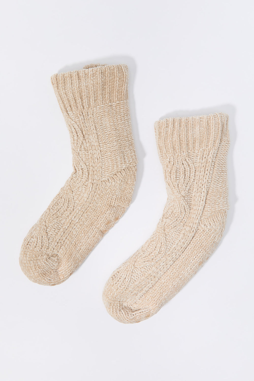 Cable Knit Sock Slippers Cable Knit Sock Slippers 2