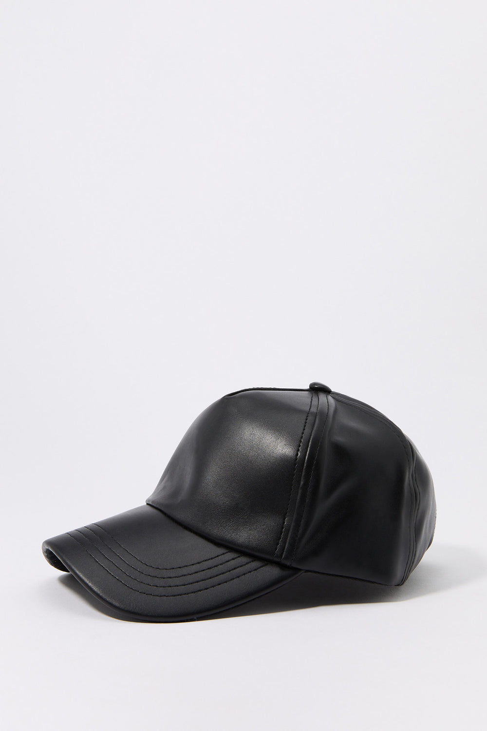 Faux Leather Cap Faux Leather Cap 5