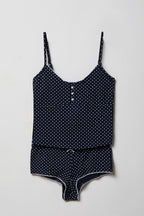 Printed Tank & Boy Short Pajama Set