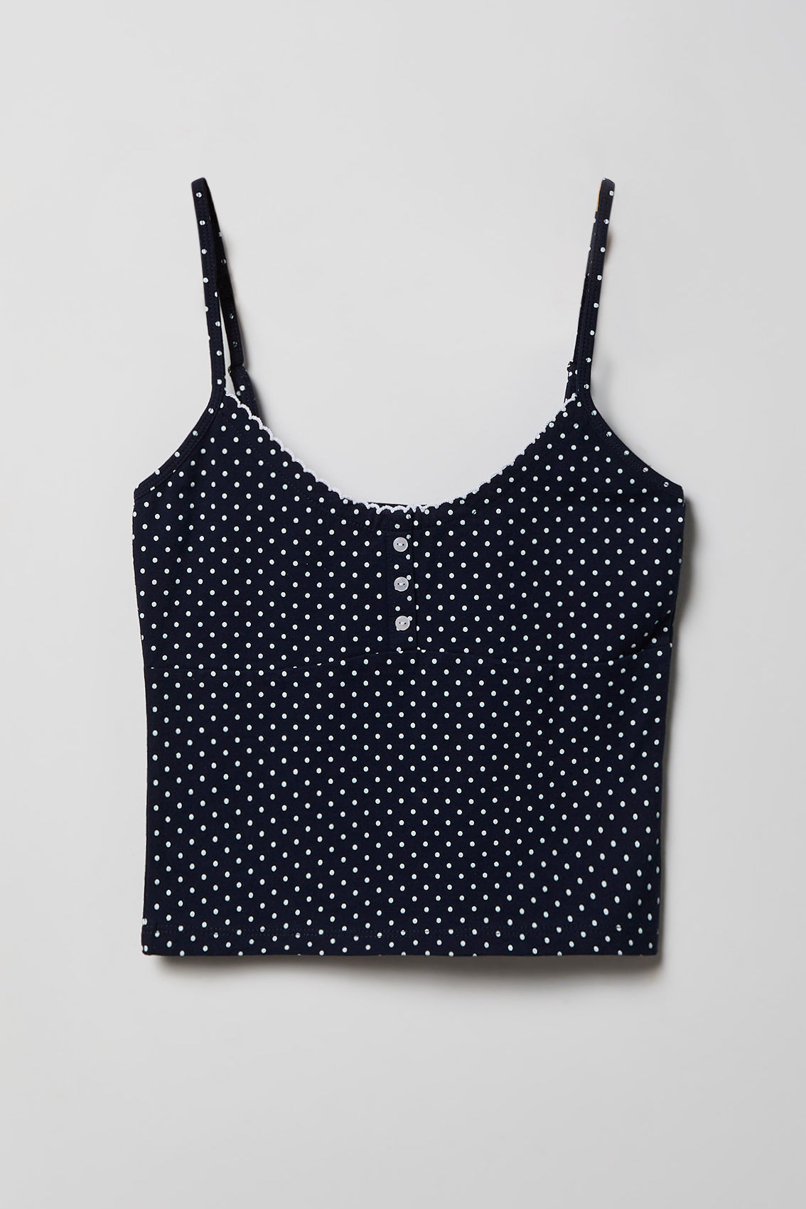 Alt View 2. Printed Tank & Boy Short Pajama Set - Navy