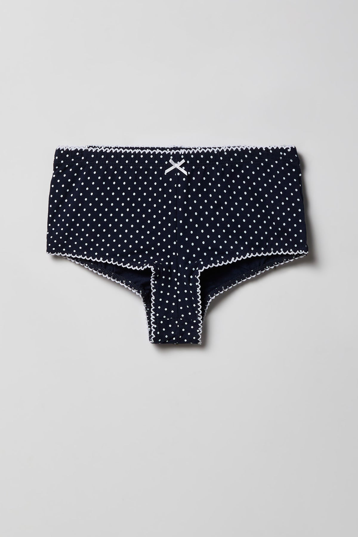 Alt View 4. Printed Tank & Boy Short Pajama Set - Navy