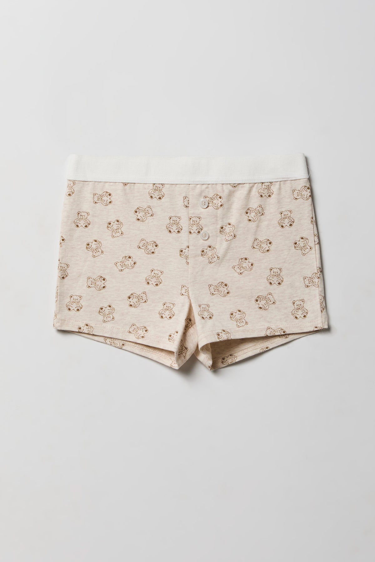 Alt View 5. Tank & Boxer Short Set - Oatmeal