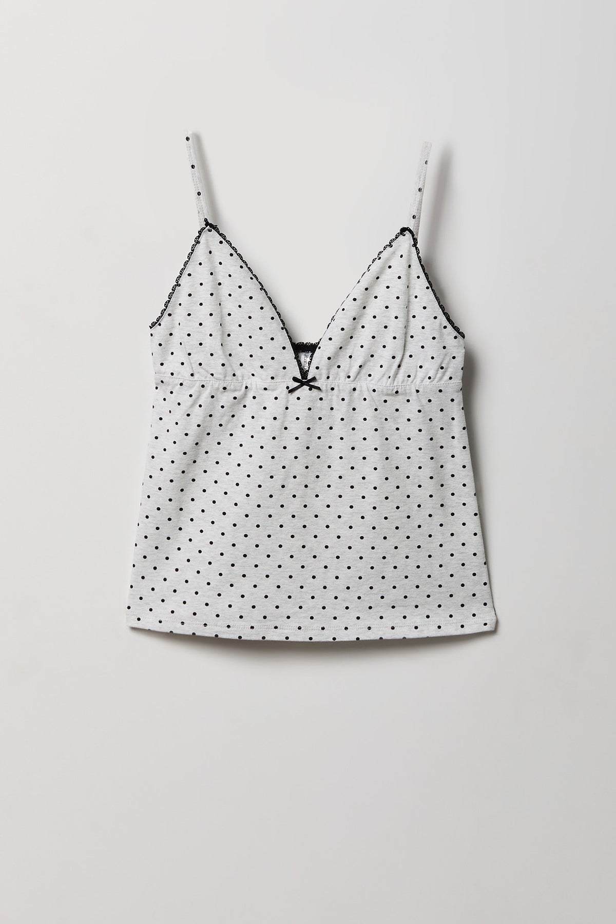 Babydoll Tank & Boy Short Set - Heather Grey