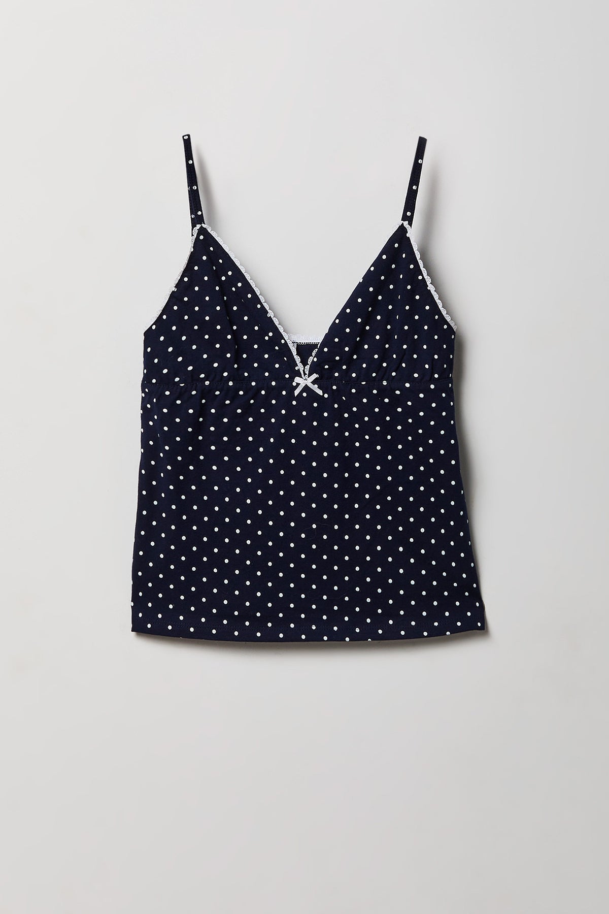 Babydoll Tank & Boy Short Set - Navy