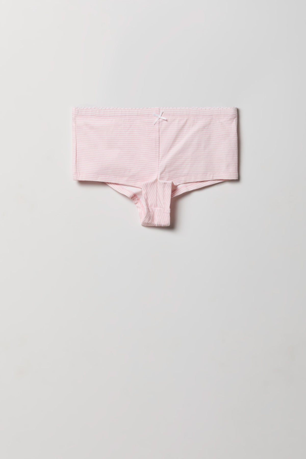Alt View 3. Babydoll Tank & Boy Short Set - Light Pink
