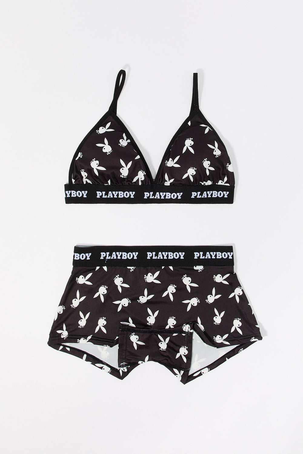 Playboy Sport Bra & Short 2 Piece Set Playboy Sport Bra & Short 2 Piece Set 8