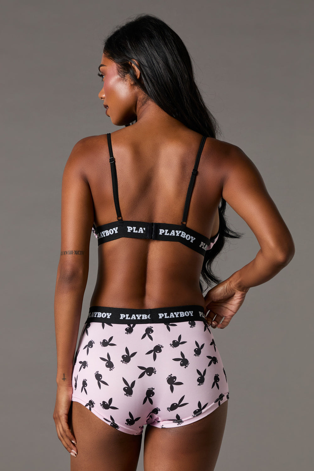 Playboy Sport Bra & Short 2 Piece Set Playboy Sport Bra & Short 2 Piece Set 3