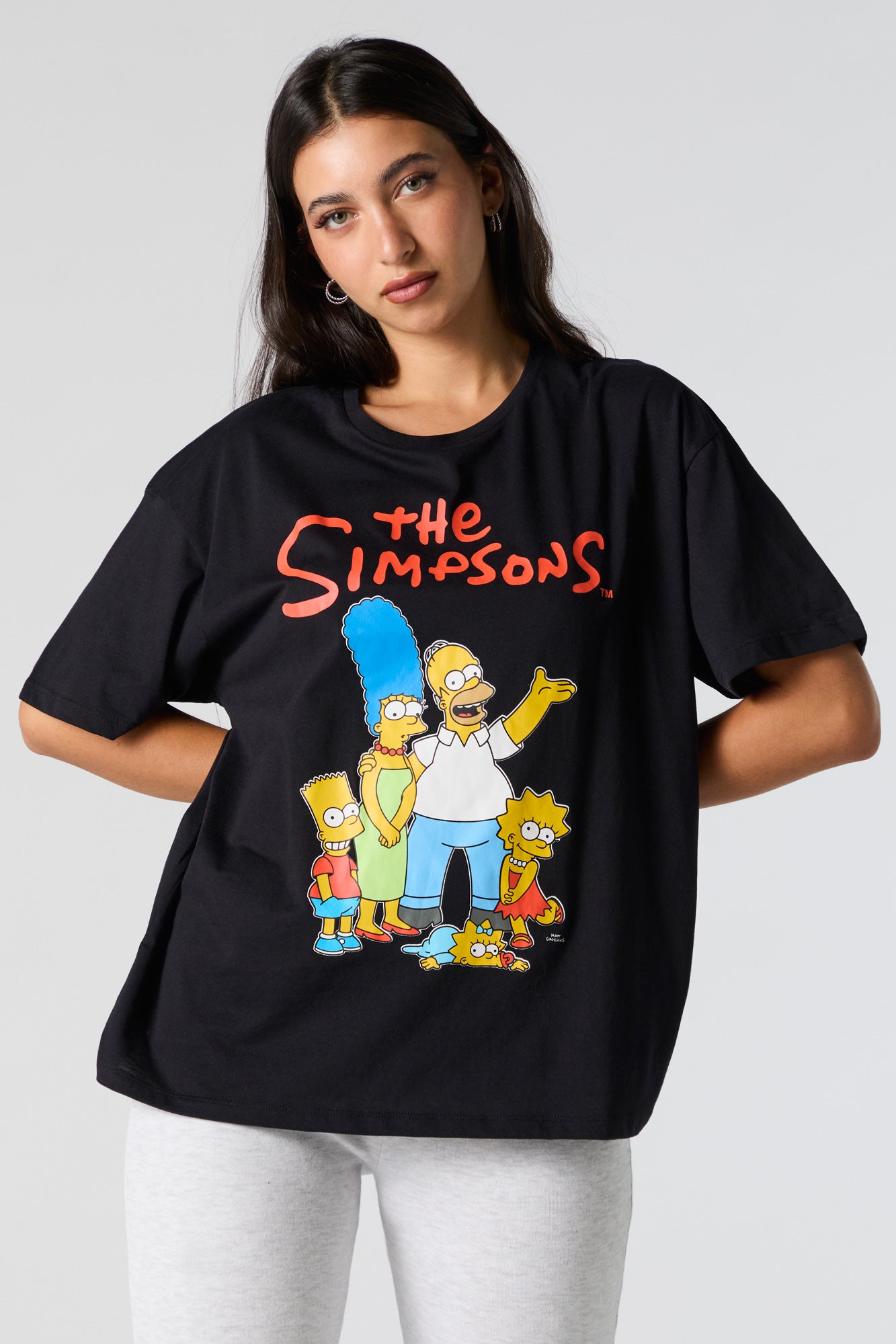 The Simpsons Graphic Boyfriend T-Shirt