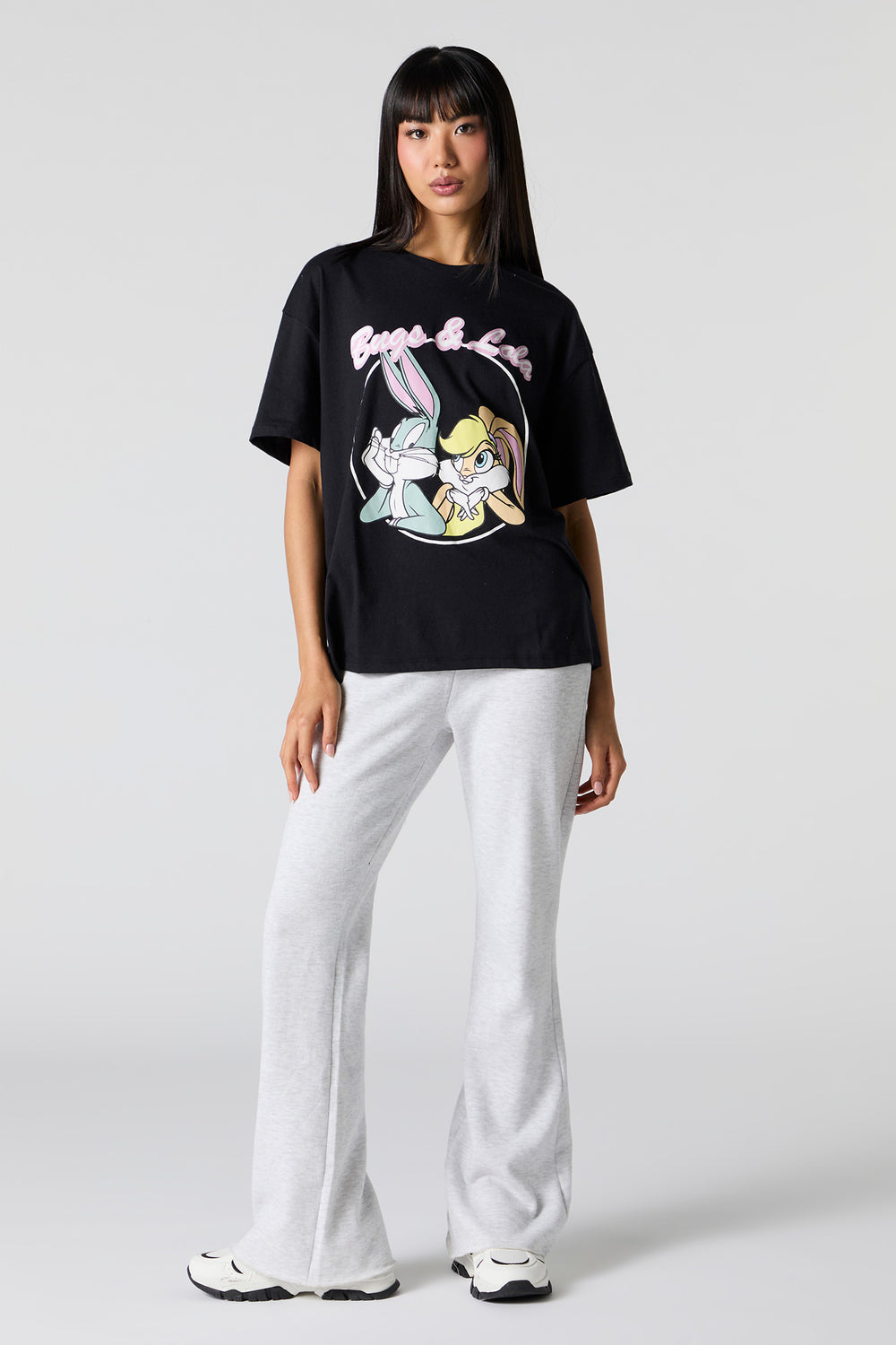 Bugs and Lola Bunny Graphic T-Shirt Bugs and Lola Bunny Graphic T-Shirt 2