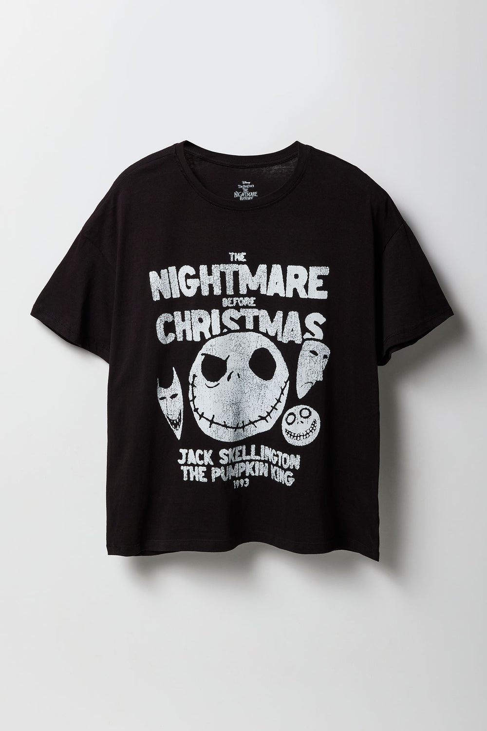 Jack Skellington Graphic Boyfriend T-Shirt Jack Skellington Graphic Boyfriend T-Shirt 4