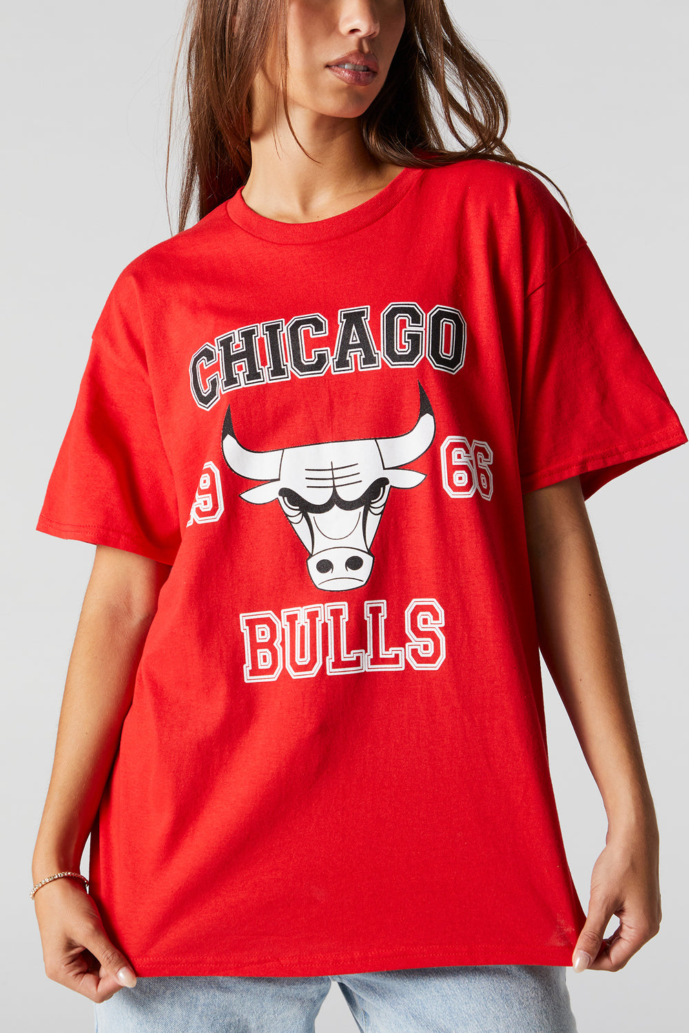Chicago Bulls Graphic Boyfriend T-Shirt Chicago Bulls Graphic Boyfriend T-Shirt 4