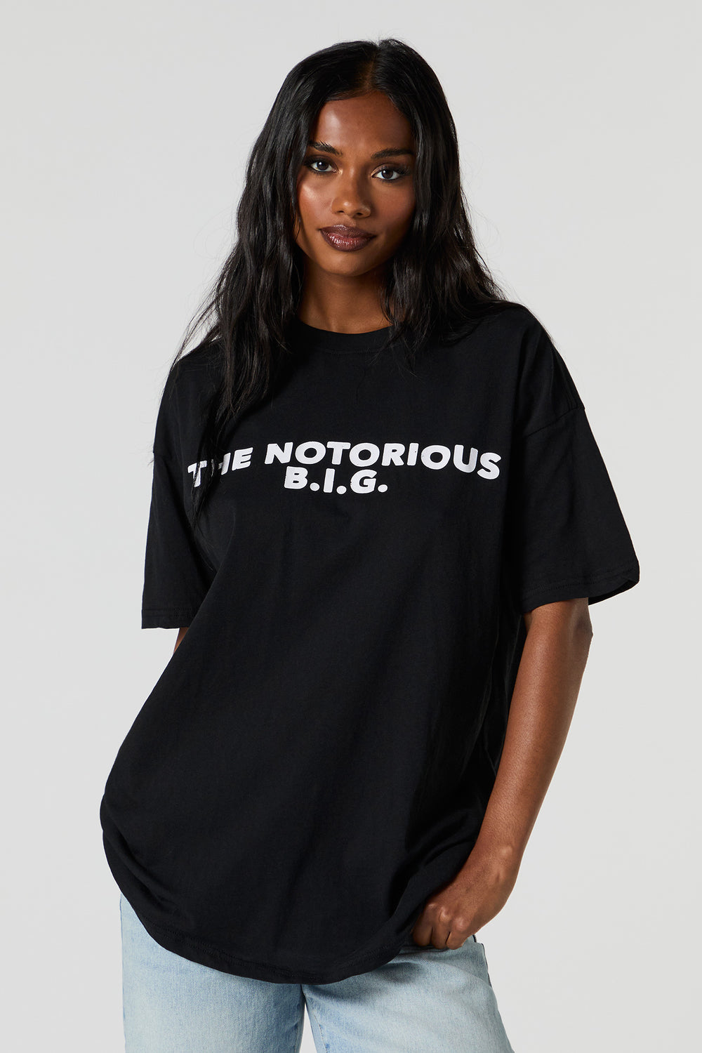 The Notorious B.I.G. Graphic Boyfriend T-Shirt The Notorious B.I.G. Graphic Boyfriend T-Shirt 1