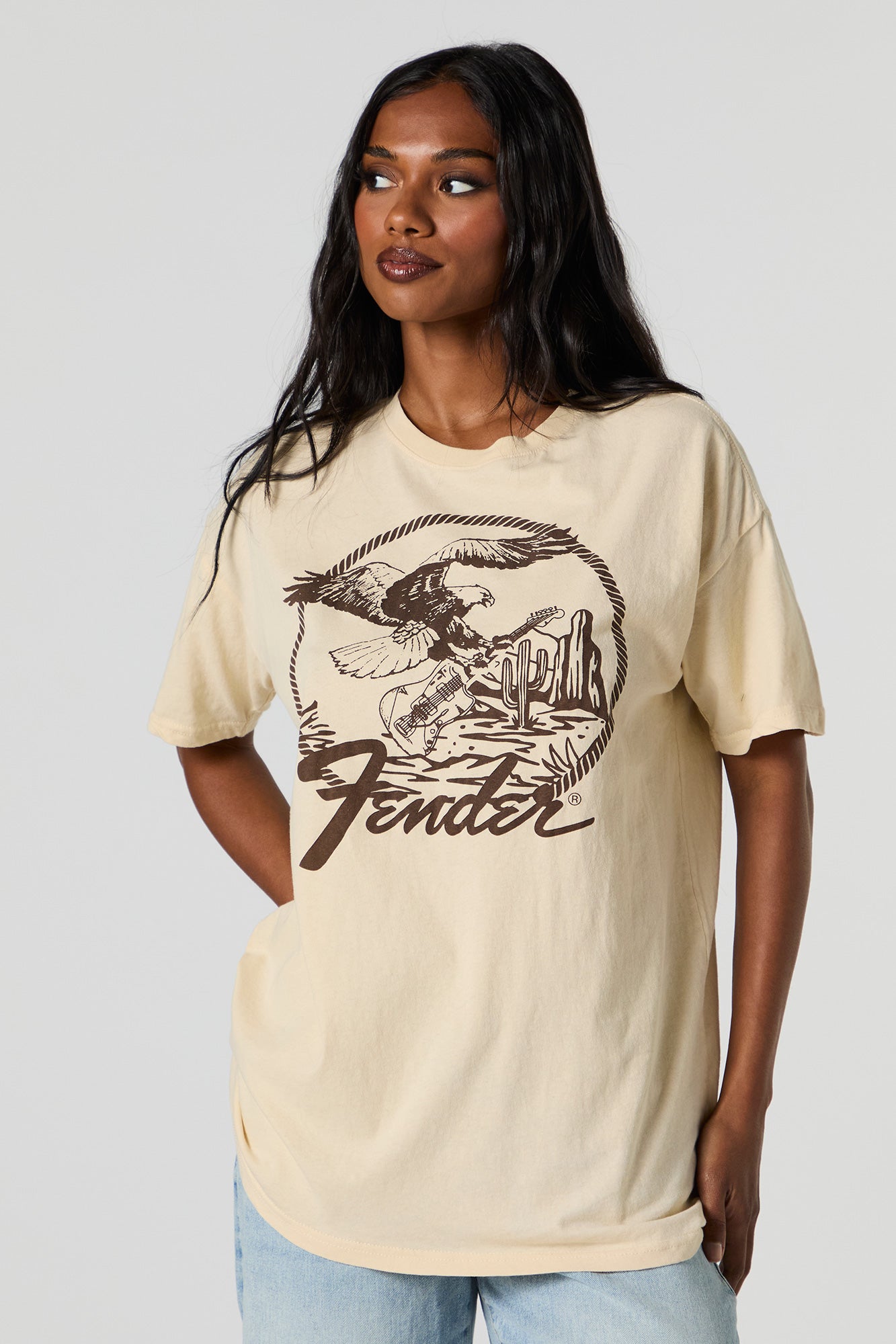 Fender Graphic Boyfriend T-Shirt