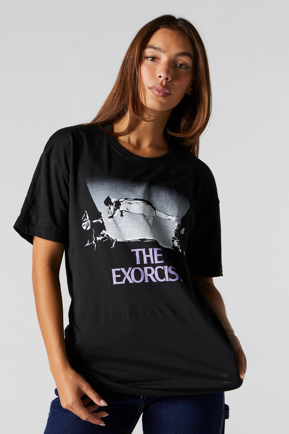 The Exorcist Graphic Boyfriend T-Shirt The Exorcist Graphic Boyfriend T-Shirt 1