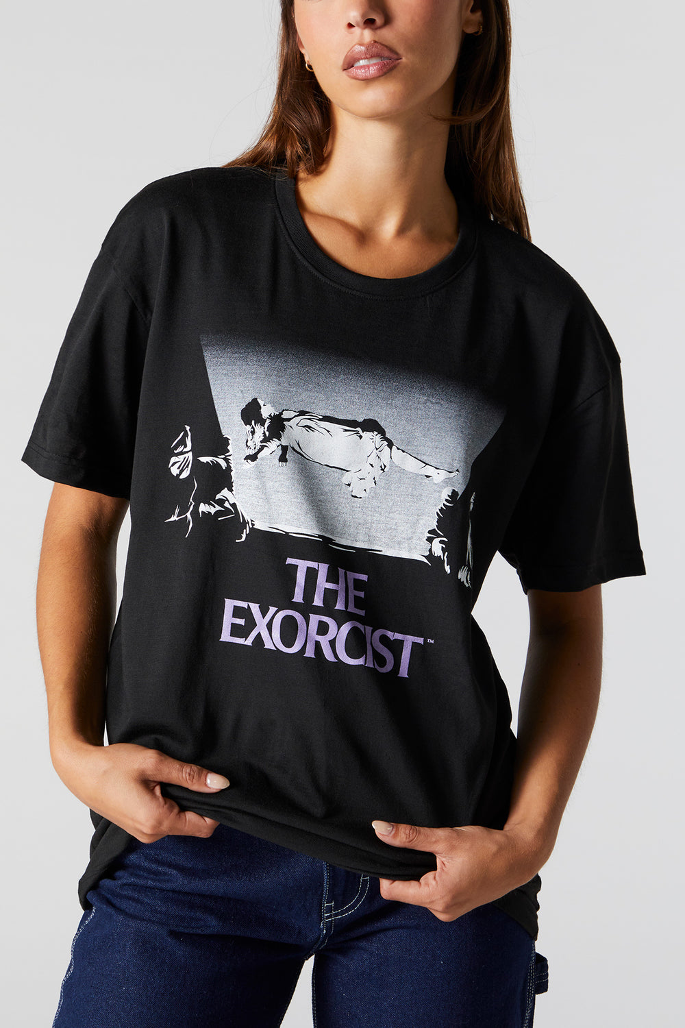 The Exorcist Graphic Boyfriend T-Shirt The Exorcist Graphic Boyfriend T-Shirt 2