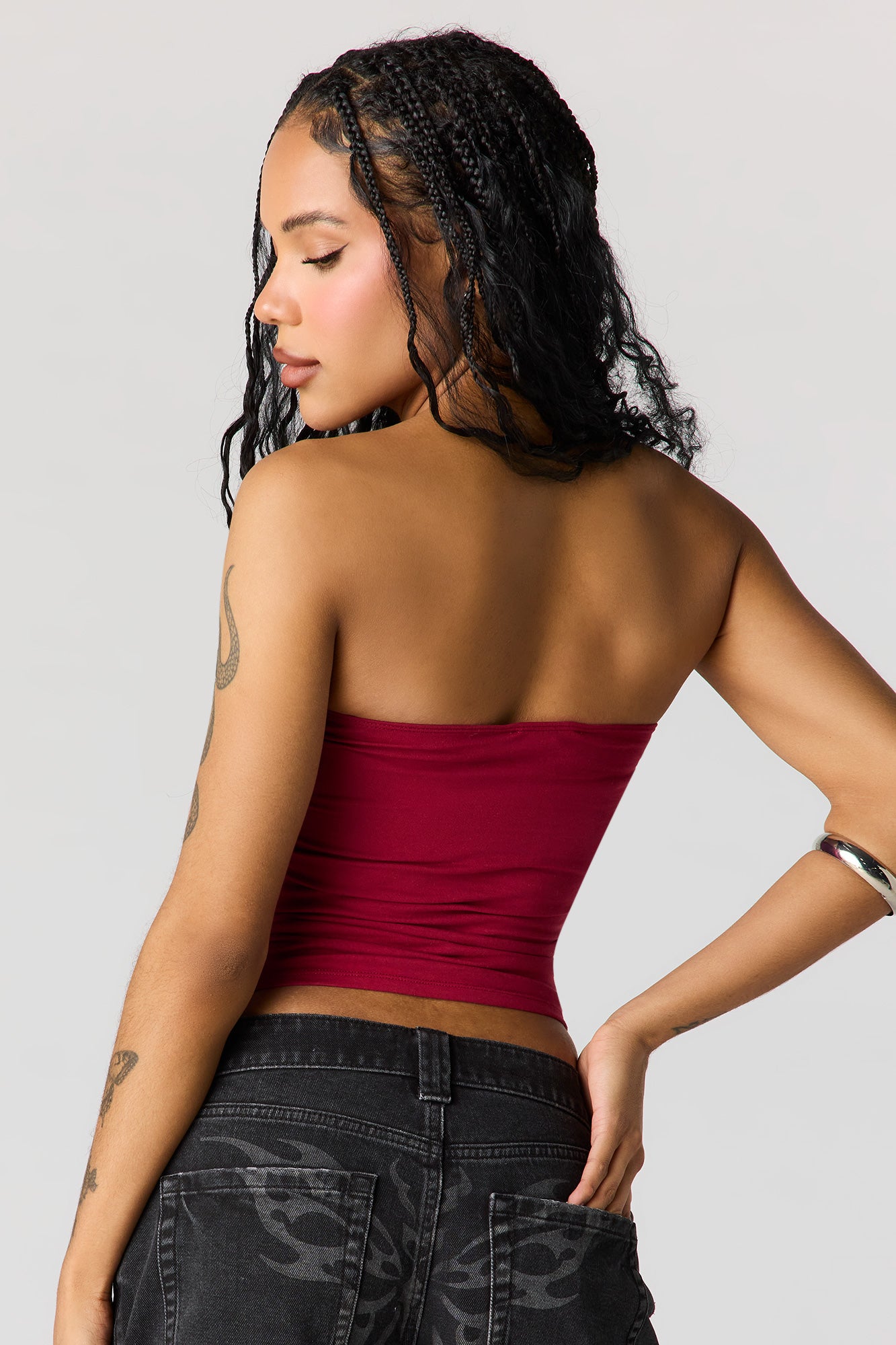 Graphic Tube Top – Charlotte Russe