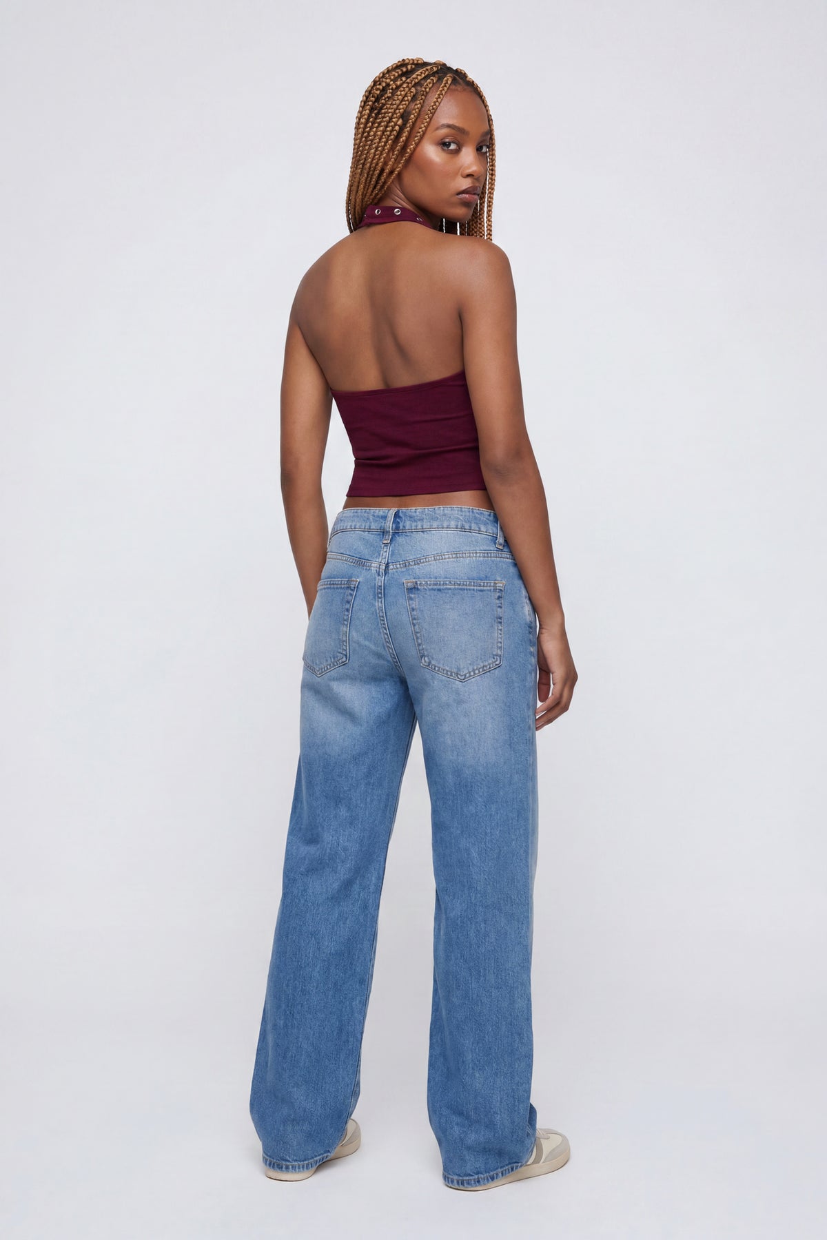 Alt View 2. 075103538440_84_1 - Burgundy