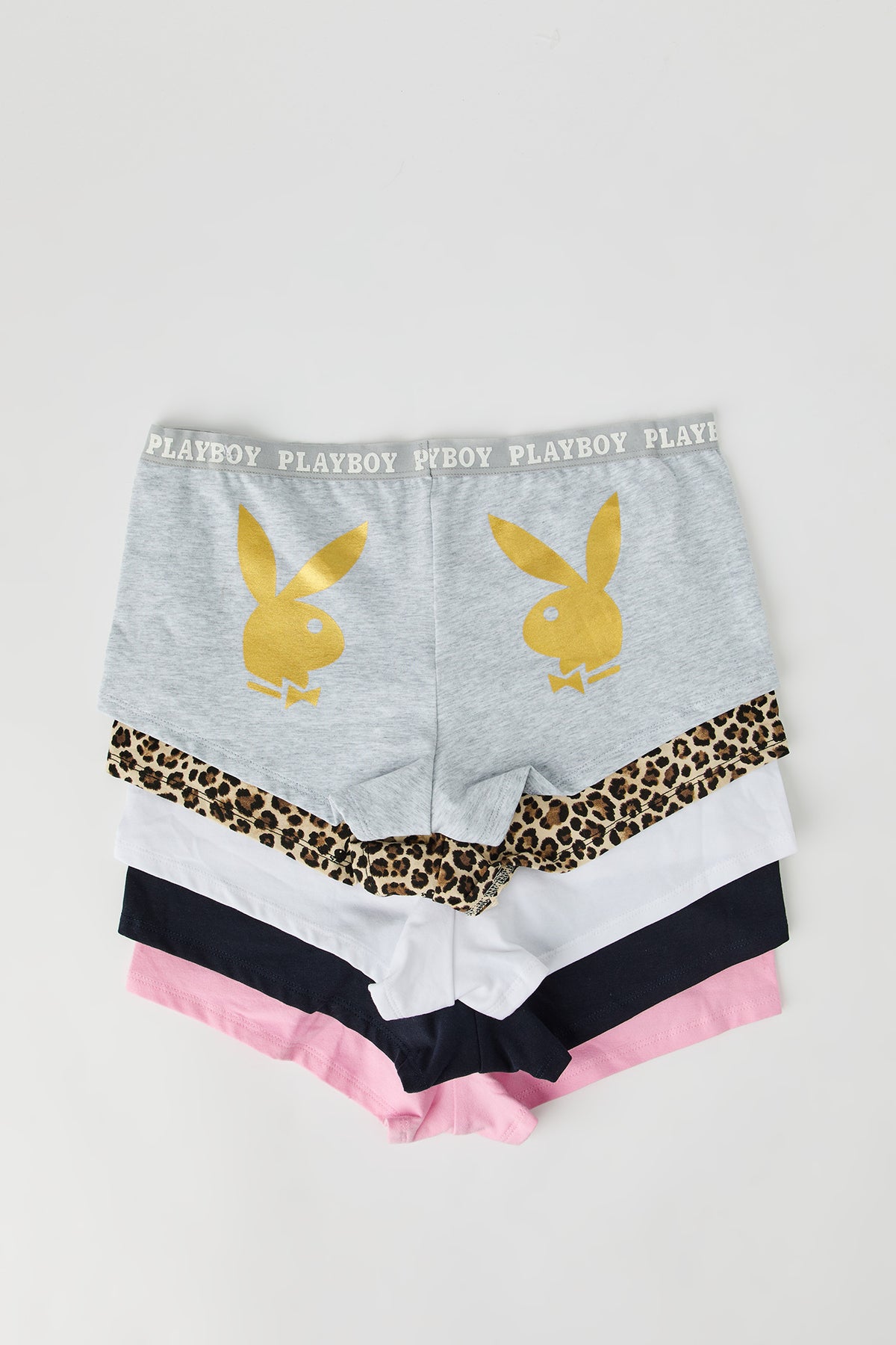 Alt View 5. Playboy Boy Short (5 Pack) - Leopard