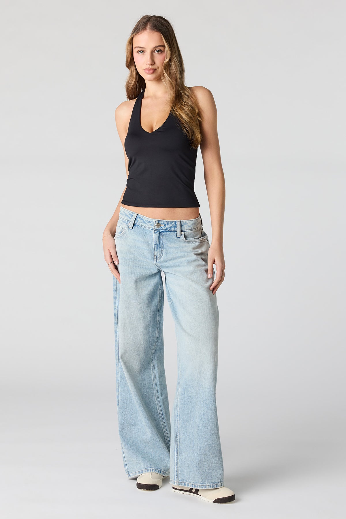 Alt View 7. Contour Halter Top - Taupe