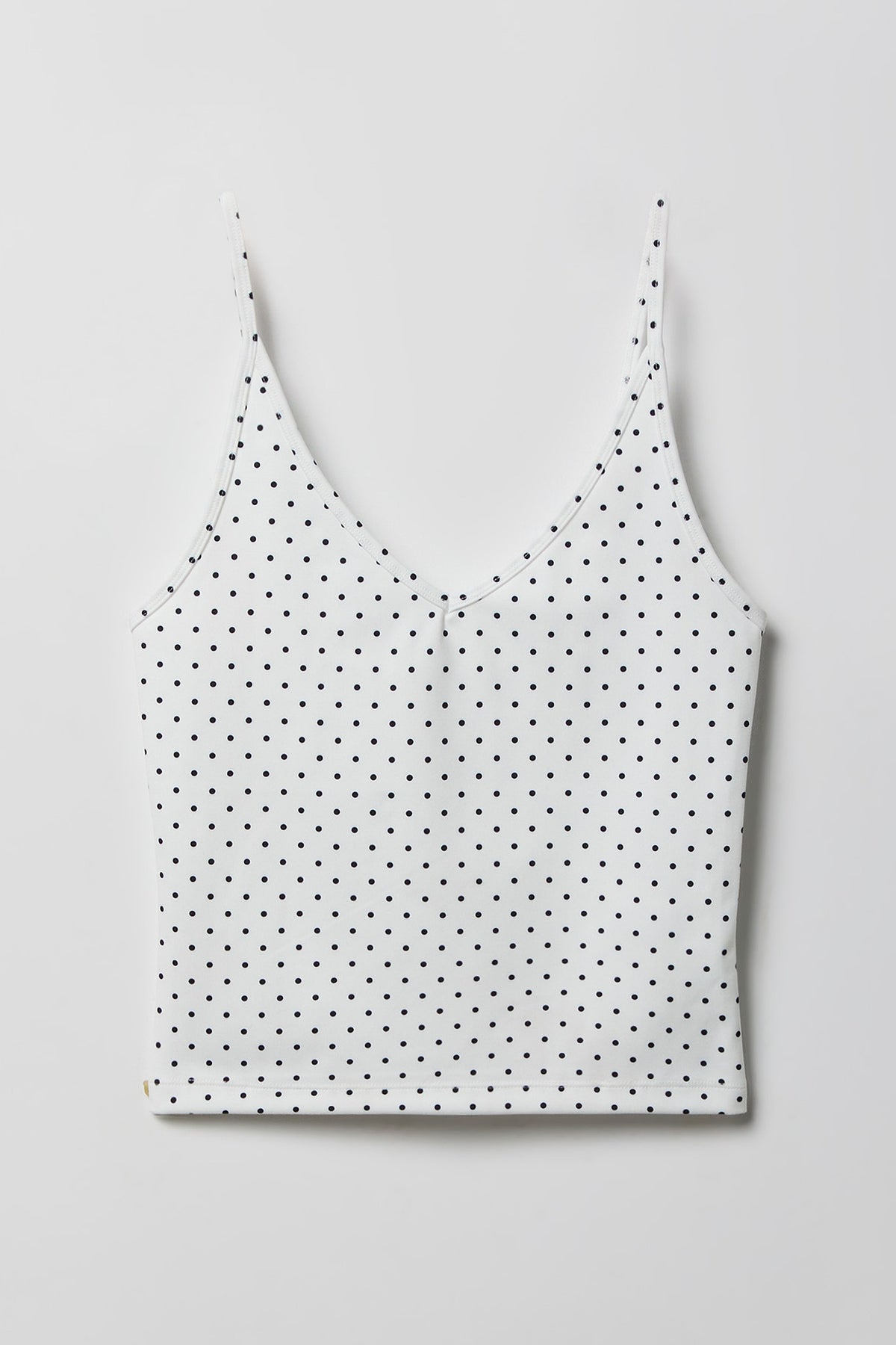 Alt View 4. Luxe Heavy Contour V-Neck Cami - Dark Brown