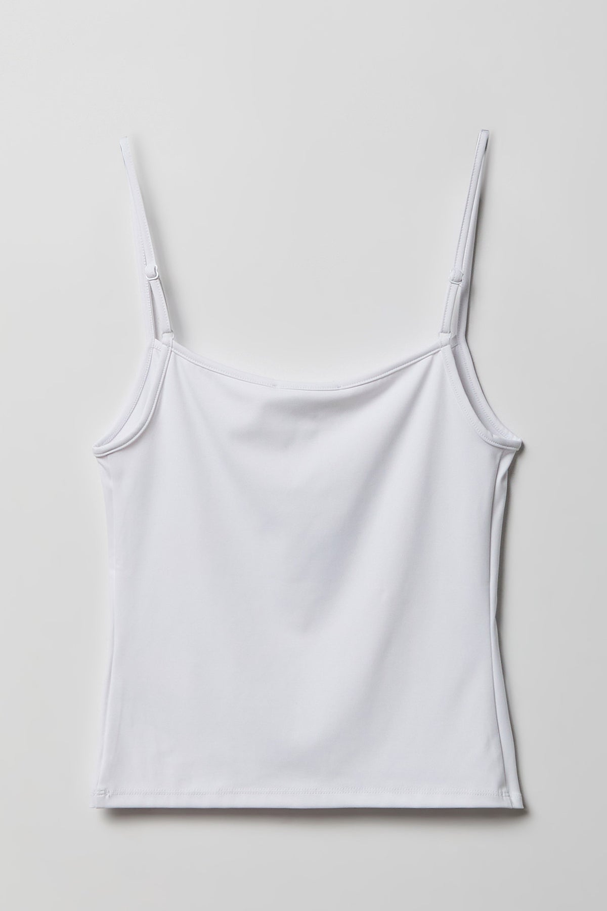 Alt View 2. Luxe Heavy Contour Cami - White