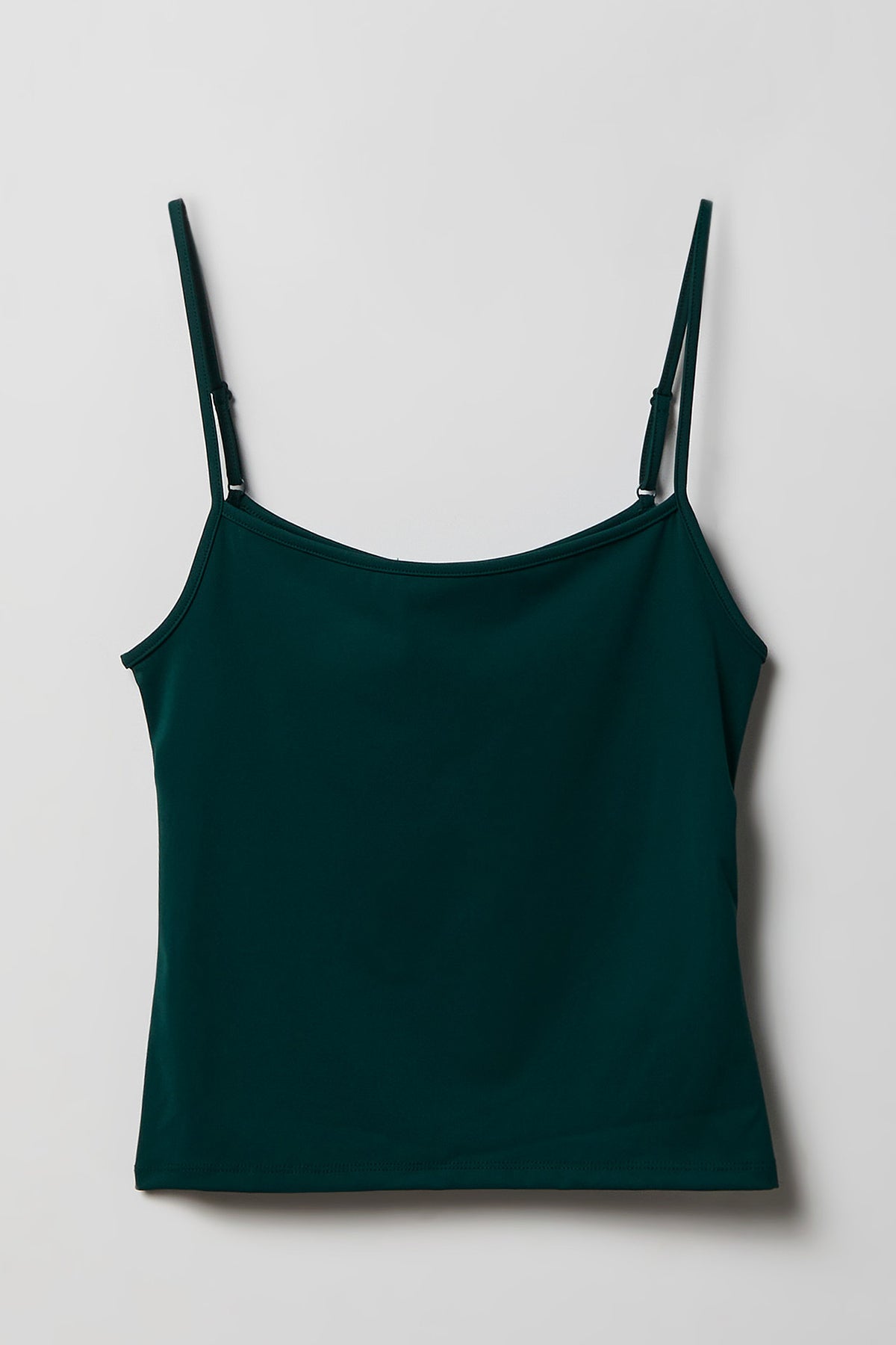 Luxe Heavy Contour Cami - Hunter Green