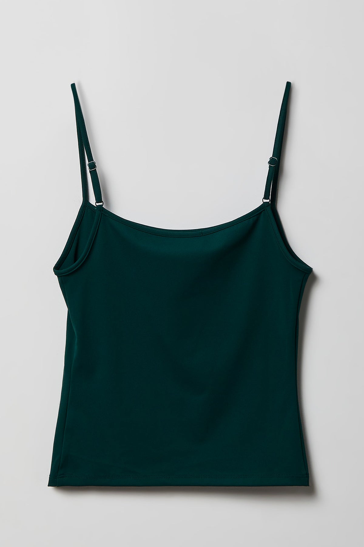 Alt View 2. Luxe Heavy Contour Cami - Hunter Green