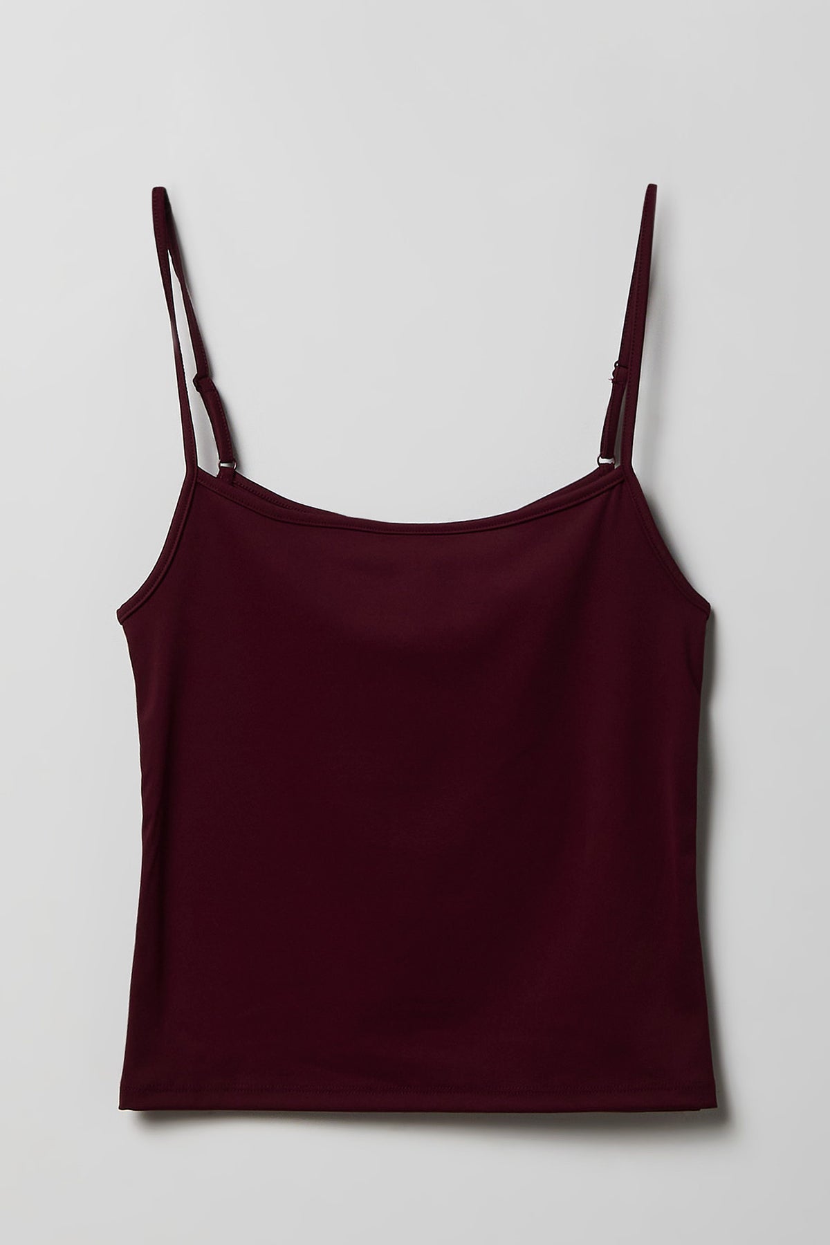 Luxe Heavy Contour Cami - Burgundy