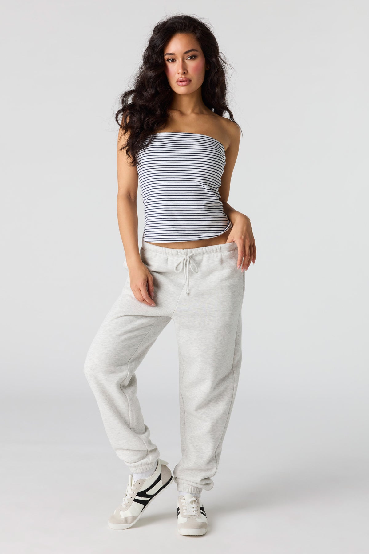Alt View 3. Soft Contour Tube Top - Blue