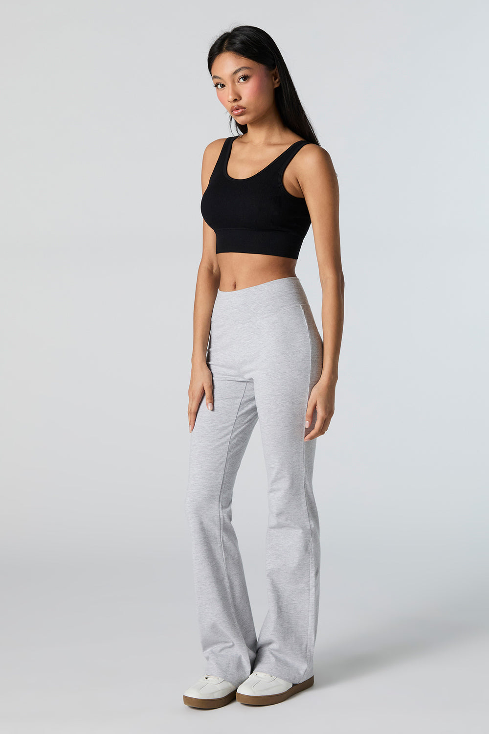 Seamless Ribbed Scoop Neck Cropped Tank Seamless Ribbed Scoop Neck Cropped Tank 6