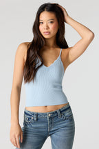 Seamless Lace Trim Cami