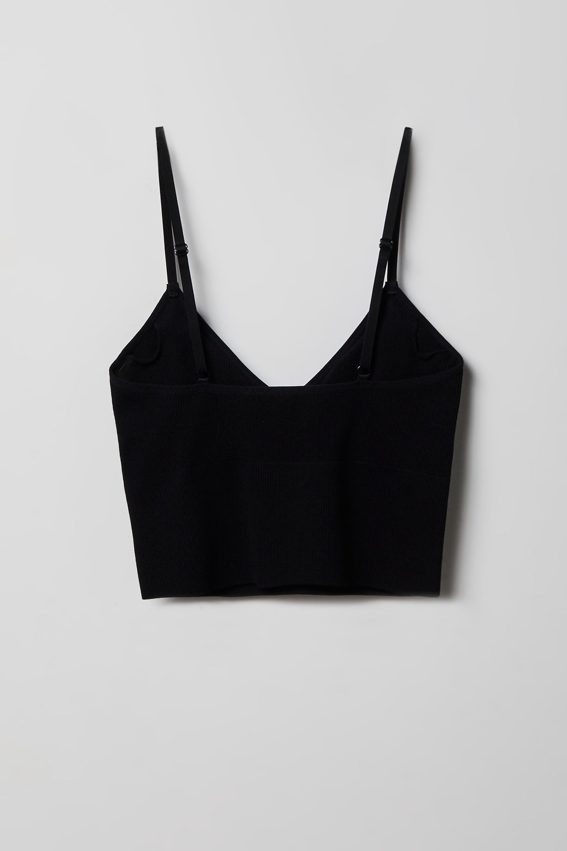 Alt View 5. Braless Seamless Bustier Cami - Black