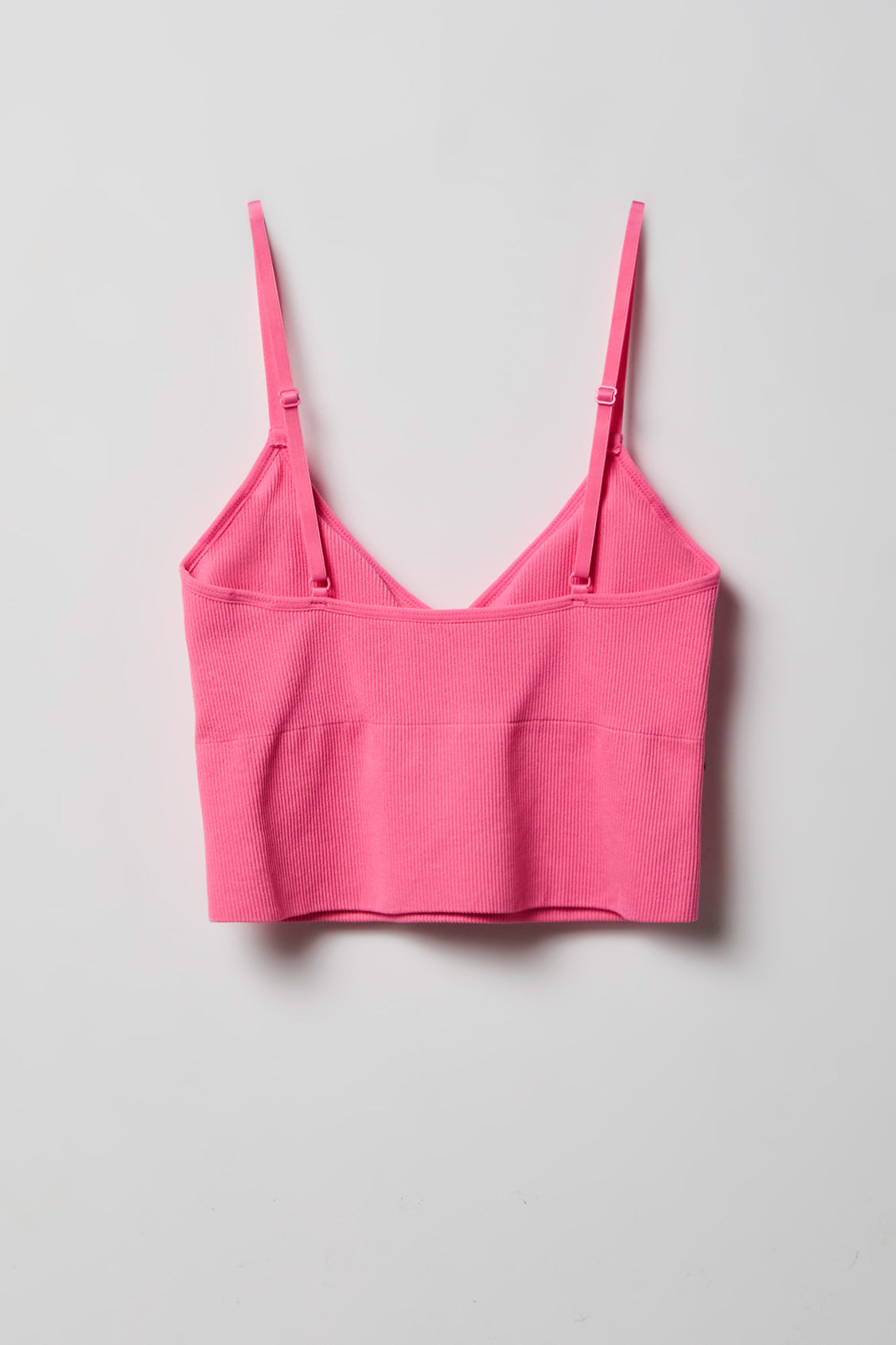 Alt View 4. Braless Seamless Bustier Cami - Pink