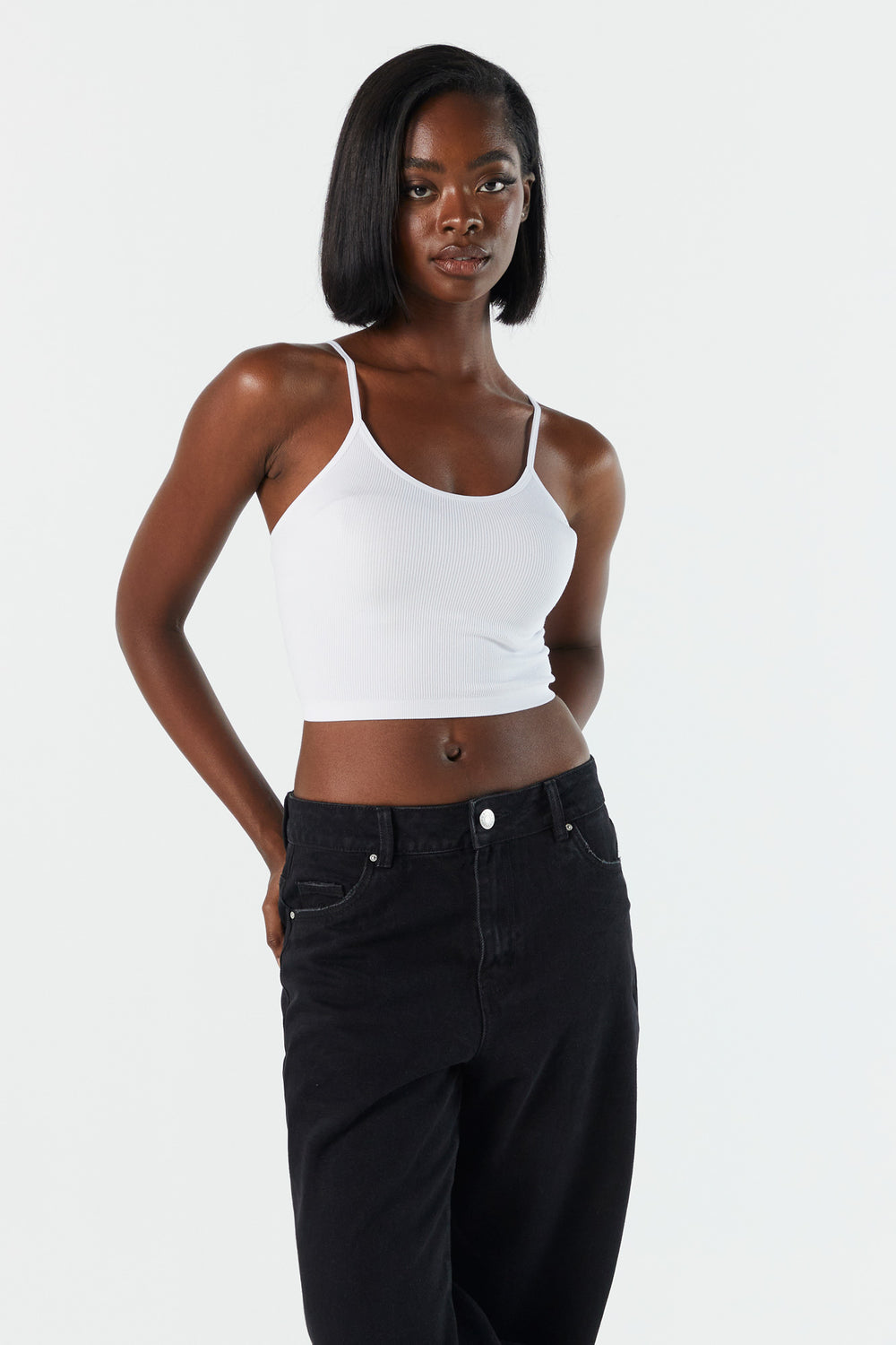 Seamless Solid Ribbed Cami Seamless Solid Ribbed Cami 11