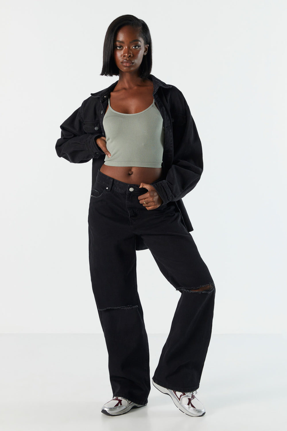 Seamless Solid Ribbed Cami Seamless Solid Ribbed Cami 17