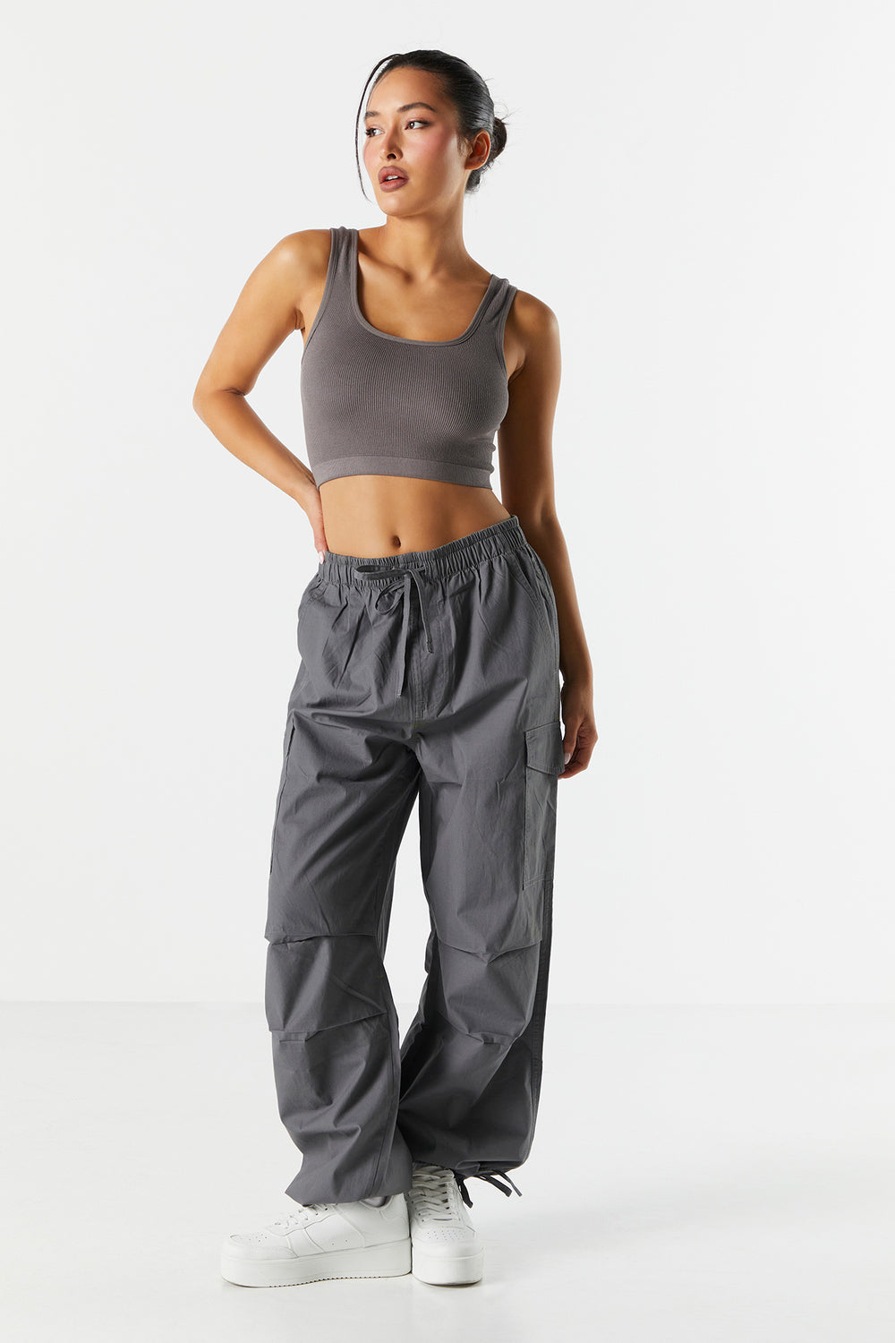 Seamless Square Neck Cropped Tank Seamless Square Neck Cropped Tank 6