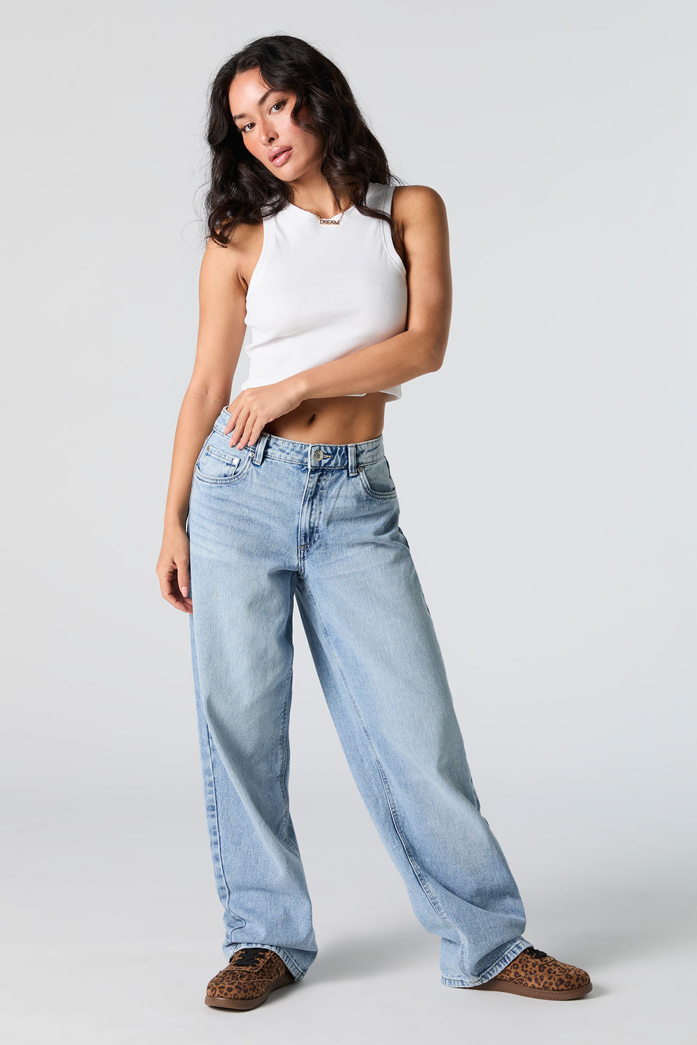 Ribbed High Neck Cropped Tank Ribbed High Neck Cropped Tank 12