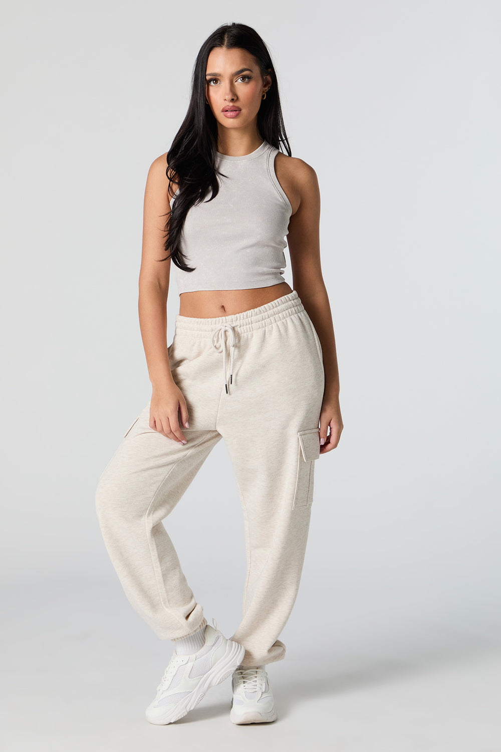 Ribbed Washed Cropped Tank Ribbed Washed Cropped Tank 3