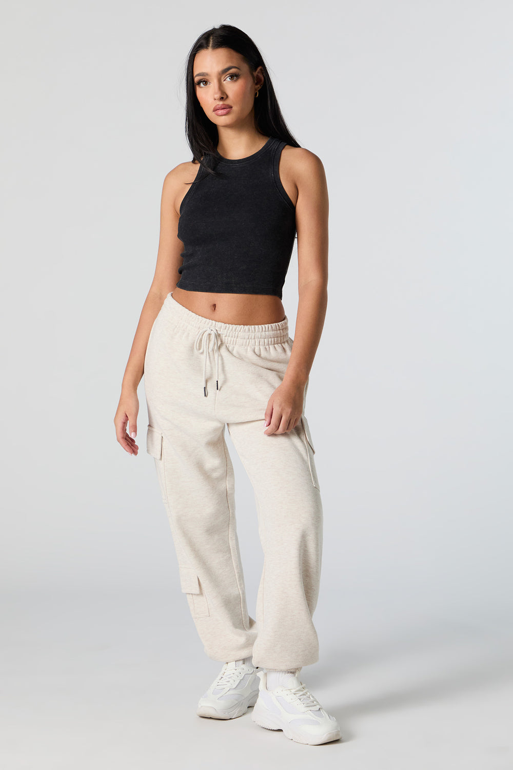 Ribbed Washed Cropped Tank Ribbed Washed Cropped Tank 13