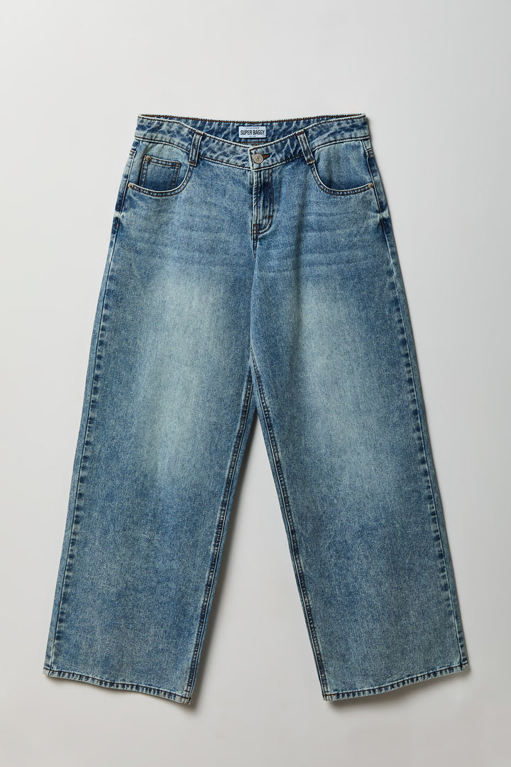 London Low Rise Super Baggy Vintage Medium Jean