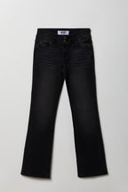 Stretch Low Rise Bootcut Black Jean