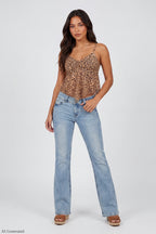 Stretch Low Rise Bootcut Light Jean