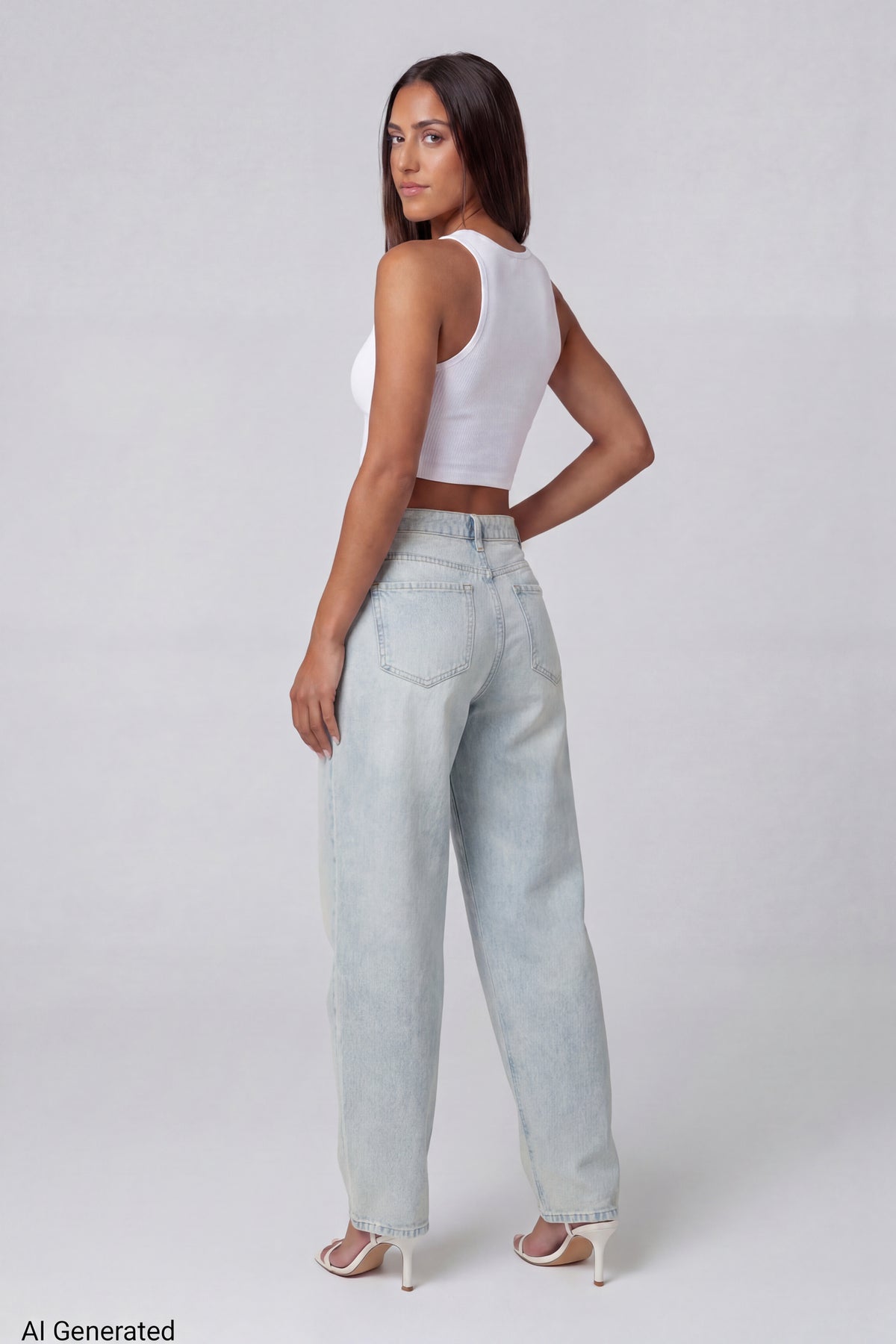 Alt View 2. 0756-39073304 - Light Denim Blue