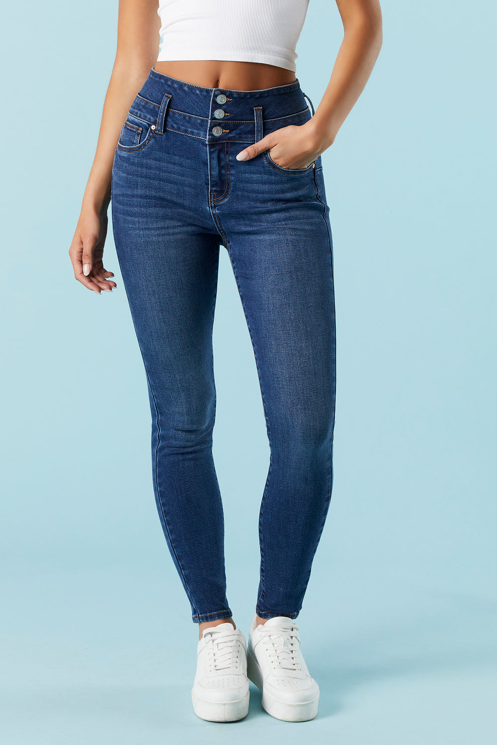Ibiza Dark Wash Skinny Jean Ibiza Dark Wash Skinny Jean 2