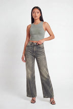 Low Rise Bootcut Jean