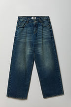 London Low Rise Super Baggy Vintage Dark Jean