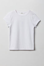Ribbed Crewneck T-Shirt