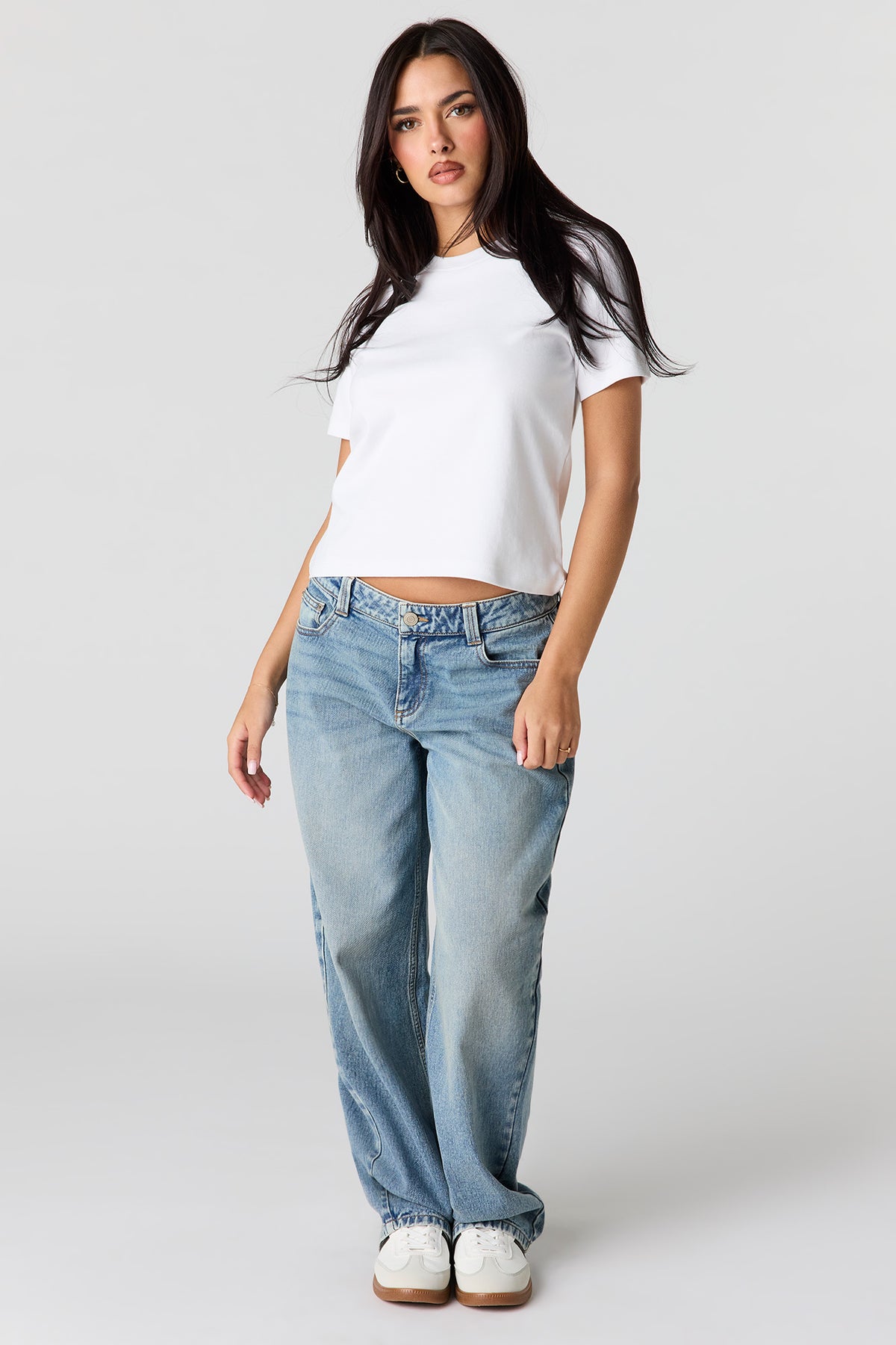 Alt View 3. Luxe Heavy Cotton T-Shirt - White